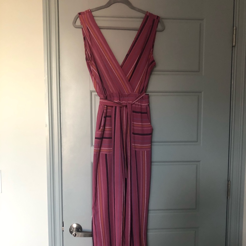 Wide leg jumpsuit